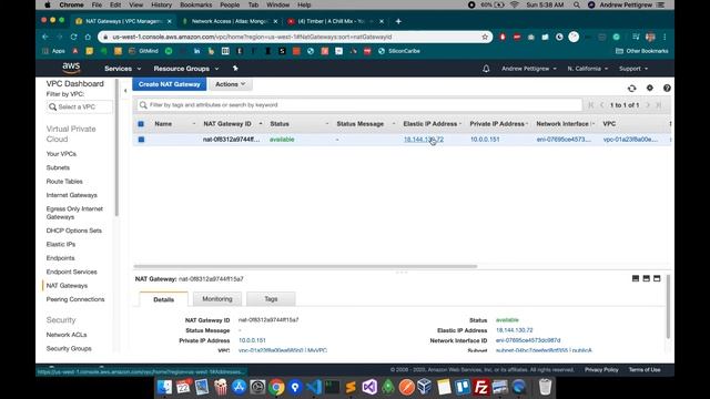 Create a Static Source IP in AWS HA Environment + MongoDB Atlas смотреть онлайн