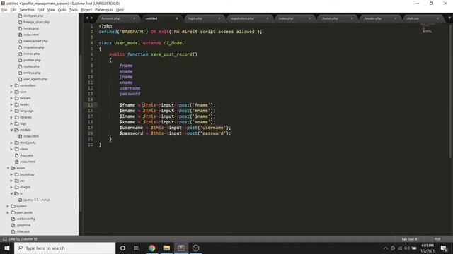 Part 3: Registration | CodeIgniter 3 and Bootstrap 3 смотреть онлайн