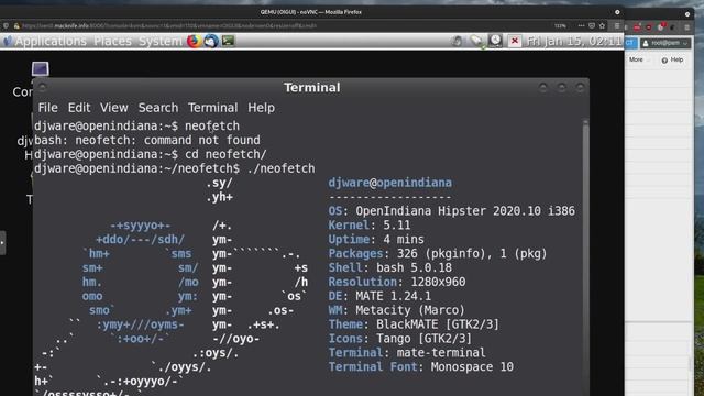 OpenIndiana 2020.10 смотреть онлайн