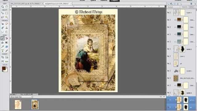 Tutorial: DIY digital grunge brushes & overlays from scratch смотреть онлайн