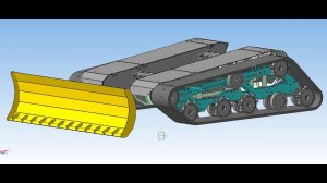 Гусеничная платформа на пульте управления своими руками/ RC CYBER TANK caterpilar / часть 1