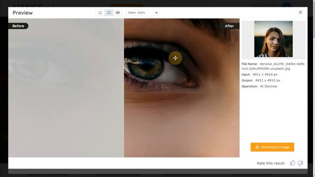 How to remove noise from image with Vance AI смотреть онлайн