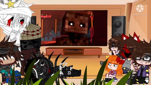 ||Ms And Aftons React To Wither Skeleton Song||Minecraft||FNAF||Gacha Club||Part 7 смотреть онлайн