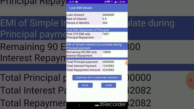 Staff loan EMI calculator Simple interest App for PSU PSB employees смотреть онлайн