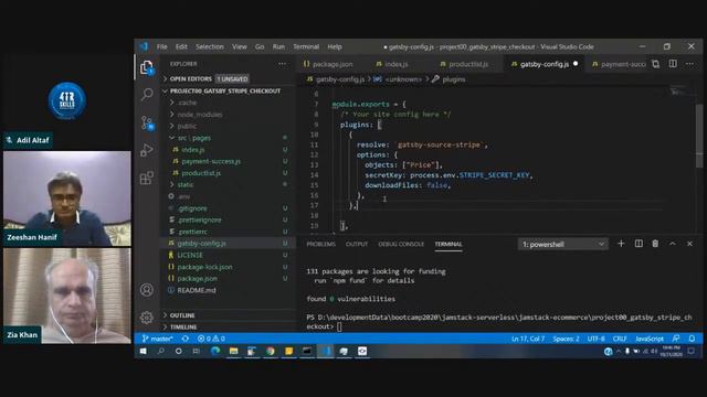 Bootcamp 2020 (English) : Payments using Stripe Checkout by Zia Khan & Team смотреть онлайн