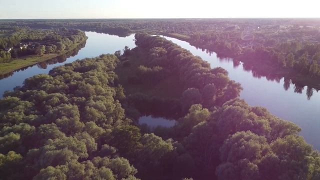 DJI Mini 2 Река Мста смотреть онлайн