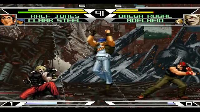 KOF Memorial SP. Edition - Ralf Jones & Clark Steel Team Play смотреть онлайн
