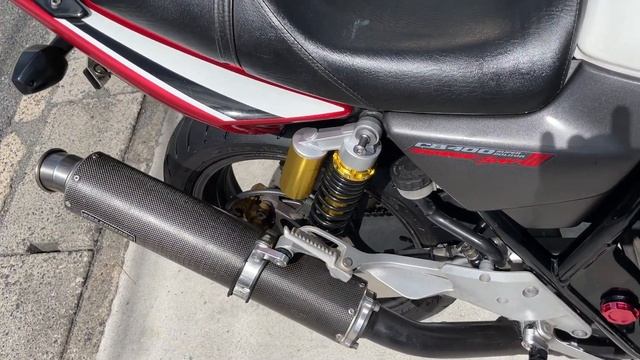 HONDA CB400 SUPER BOL D’OR - ホンダ CB400スーパーボルドール NC39 - BMS製カーボンサイレンサー、エフェックスハンドルバー、サンスター製スプロケット 装備 смотреть онлайн