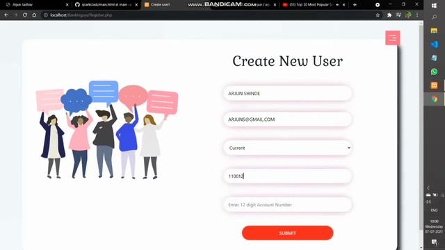 The Sparks Foundation Web Dev Intern Task-1 смотреть онлайн