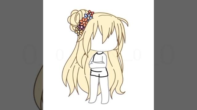 ×Скин девочки выбор× Гача клуб. смотреть онлайн