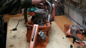 Замена поршневой на бензопиле Husqvarna 55. Хускварна опять в деле!!!