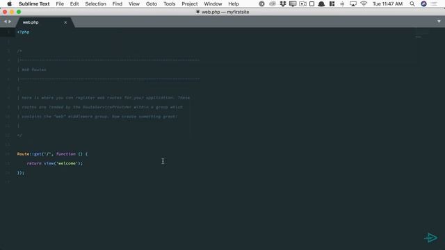 Laracasts Laravel - 3 Basic Routing смотреть онлайн