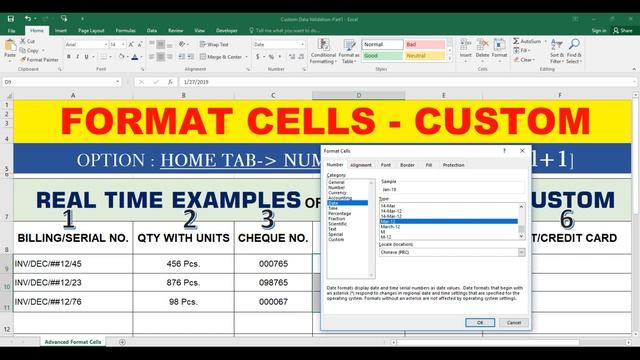 Smart work in Excel - Custom Cell Formatting. सीखे ये custom cell formatting और और बने Smart смотреть онлайн