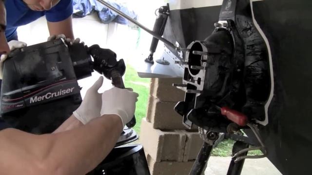 How to Repair and Replace Bravo III Out Drive Part 2 смотреть онлайн