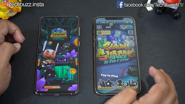 Galaxy S21 Plus Vs iPhone 12 Pro Max Speed Test смотреть онлайн