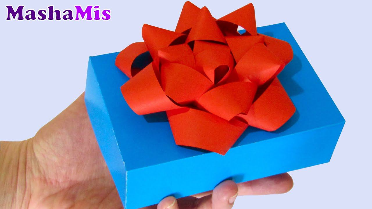 Коробочка за 5 минут/Упаковка для подарка из бумаги смотреть онлайн