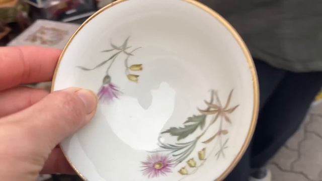 Великолепные статуэтки!⚜️БАРАХОЛКА под дождем, но с покупками!