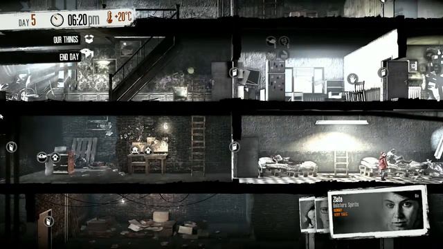 The Little Ones Let's Play - Kalina, Emilia & Zlata - Day 5 - This War of Mine PC Gameplay смотреть онлайн