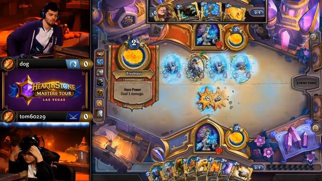 Hearthstone Masters Tour Las Vegas 2019 SemiFinal: Dog vs Tom60229 | Day 3 смотреть онлайн