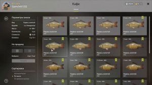 Русская рыбалка 4, куда продавать рыбу