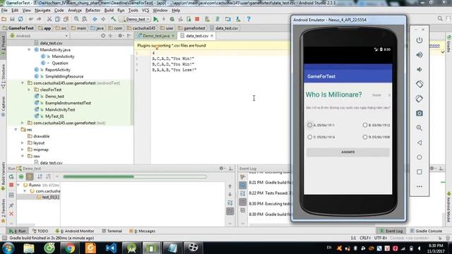Demo Automation Test By Espresso смотреть онлайн
