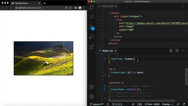 CSS3 #17 Трансформации (Transform) смотреть онлайн