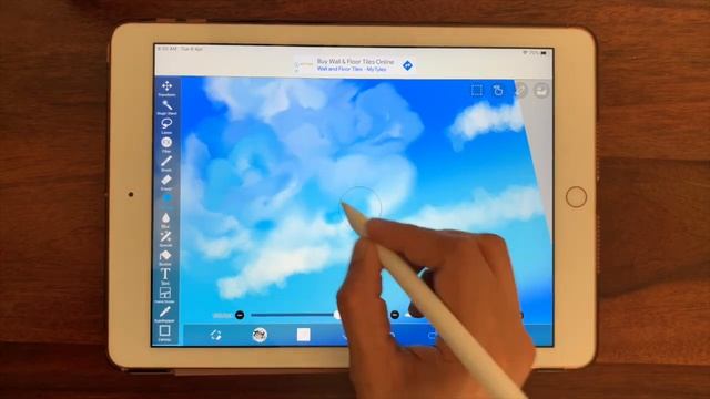 Ibis Paint X - Drawing A Calm Summer Days In Ibis Paint X Using IPad .. #ibispaintx #lofi #relaxing