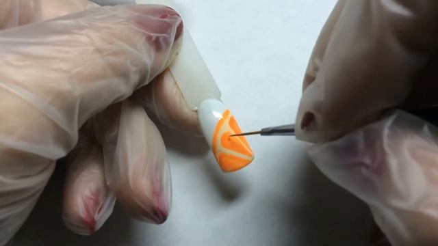 Апельсин ?на ногтях/дизайн ногтей гель лаком?? смотреть онлайн