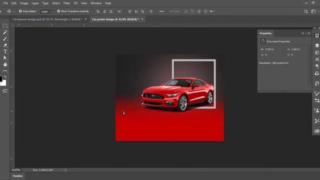 Car Poster Design In Photoshop Cc By Hridoyhtd