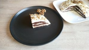 Торт для диабетиков. Без муки и сахара.