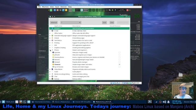 From Arch to Manjaro To MaboxLinux. Mabox Installed And A look Around The JGMenu. смотреть онлайн
