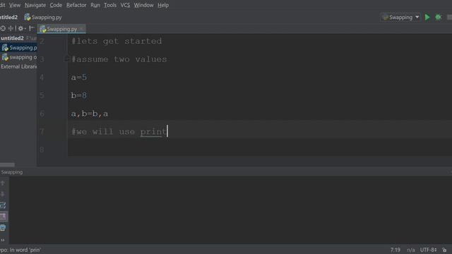 Swapping py PyCharm Community Edition 2017 2 3 2022 02 19 23 13 55 смотреть онлайн