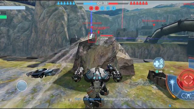 War Robots - Monster MINOS working with the support of a Nodens - WR Maxed Gameplay смотреть онлайн
