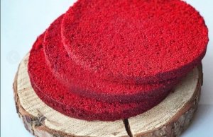 Бисквит красный бархат на кефире _ Красный бархат _Red velvet _ Roter Samt