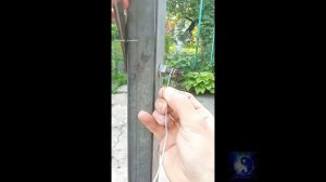 Лайфхак. Самодельный натяжитель проволоки из болта.