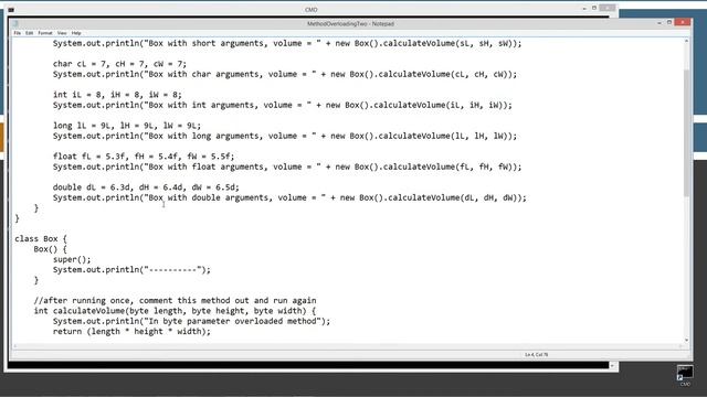Learn Java Programming - Method Overloading Part 2 Tutorial смотреть онлайн