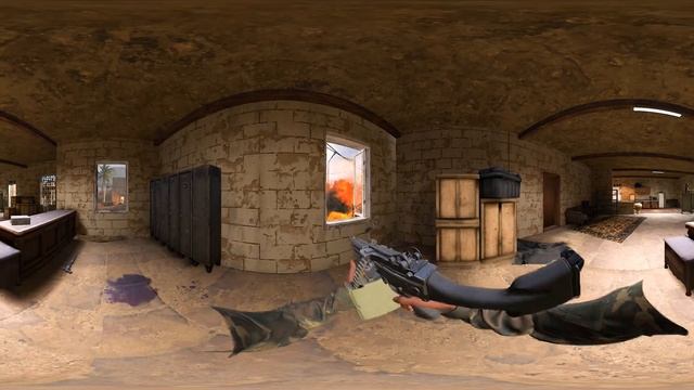 360° Counter-Strike x PUBG x Call of Duty inspired Game in VR смотреть онлайн
