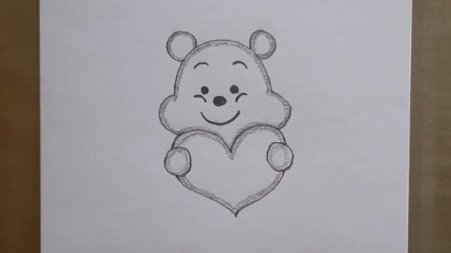 Cute bear drawing step by step | easy drawing #pencilsketch #sketch #draw #teddybear смотреть онлайн