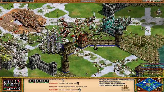 Aoe2 HD: Scenario - PathBlood (Crazy Match!) (Part 1/2) смотреть онлайн