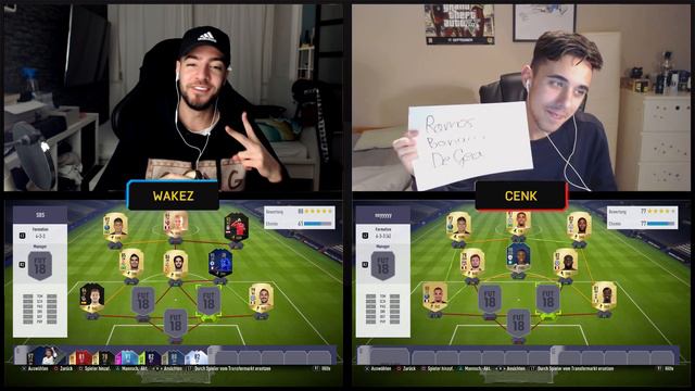 FIFA 18: Never PACKED NEYMAR Squad Builder Battle 😱💎Ultimate Team Wakez Vs Cenk 🔥