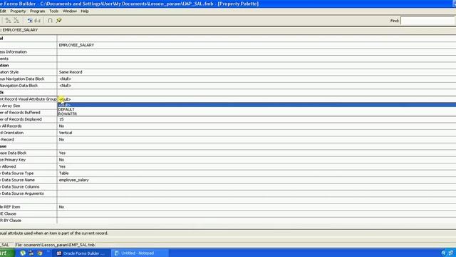 Visual attributes in oracle forms. смотреть онлайн