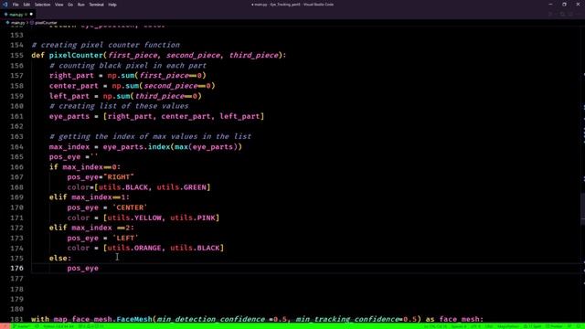 Eyes Tracking with Mediapipe | opencv tutorial | python смотреть онлайн