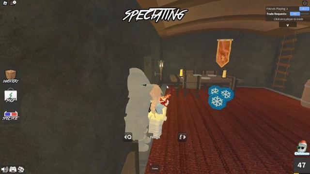 СТОЯТЬ, БОЯТЬСЯ ! Я MURDER ! Играю в Murder Mystery 2 Roblox!!! смотреть онлайн