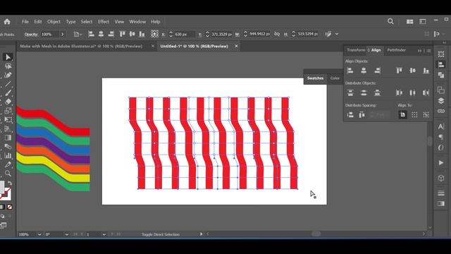 Make with Mesh in Adobe Illustrator | #mesh #graphicdesign #illustrator #ai #tutorial #adobe #tools смотреть онлайн