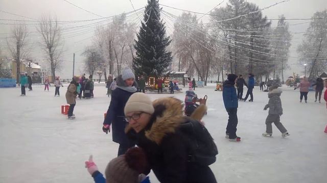 Парк Чудес Кемерово 0ткрытие катка 05.12.2020 смотреть онлайн