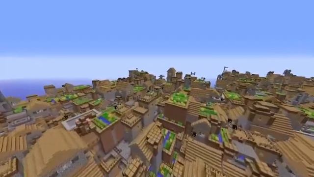 Самая большая деревня в Minecraft смотреть онлайн