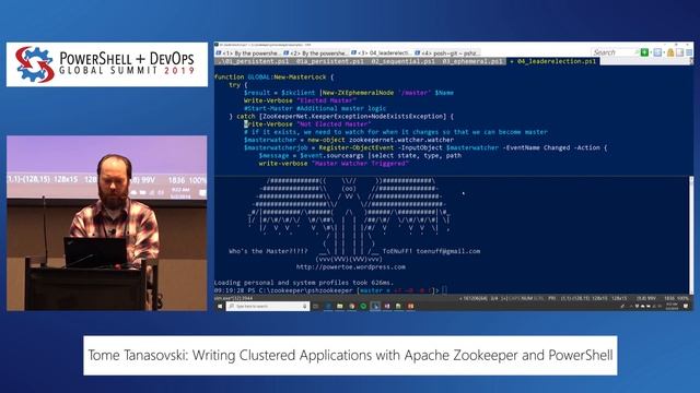 Writing Clustered Applications with Windows PowerShell and Apache Zookeeper by Tome Tanasovski смотреть онлайн