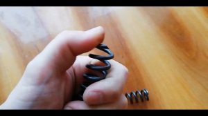 Обрезаем и торцуем пружину для пневматической винтовки