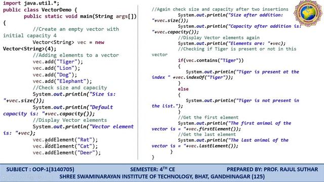 29 OOP1 UNIT 10 L2 PROF RAJUL SUTHAR смотреть онлайн