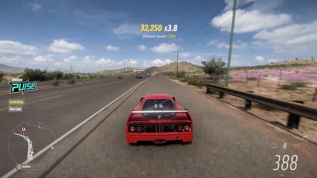 Forza Horizon 5 - FERRARI F40 COMPETIZIONE 1989 - MAX TOP SPEED - Review смотреть онлайн
